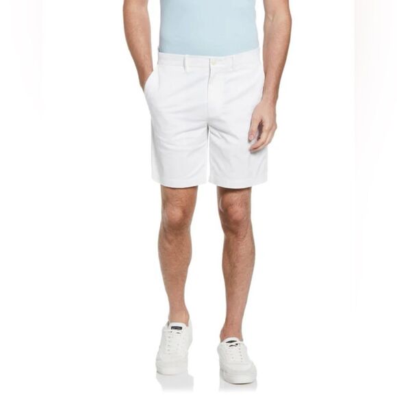 Original Penguin NWT Men’s Premium Slim Fit Stretch Short White Size 34 - Picture 1 of 11
